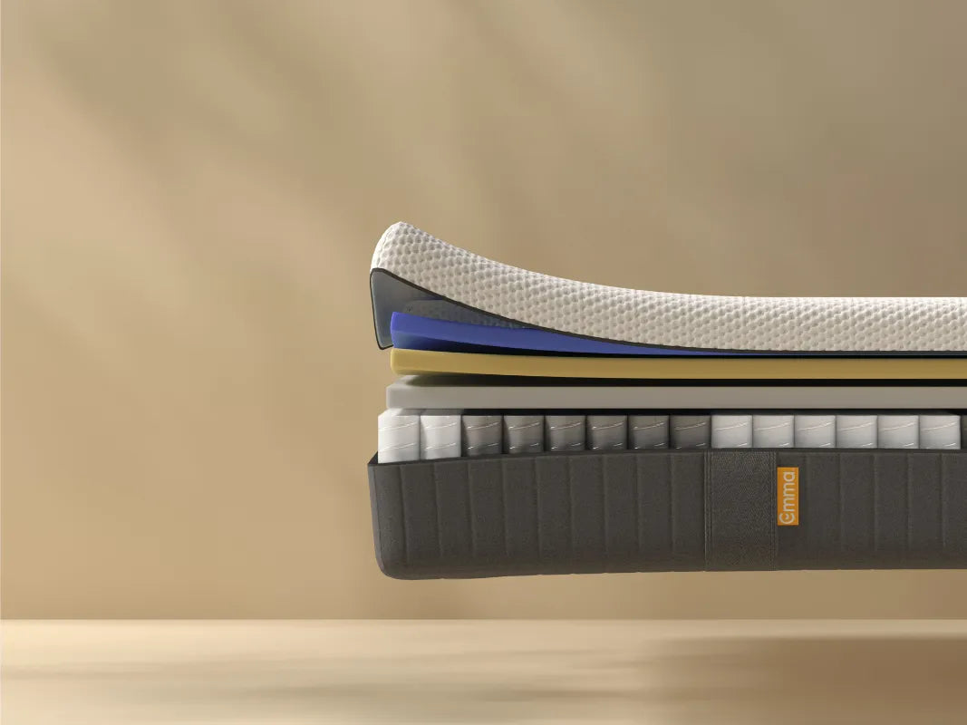 EMMA HYBRID II MATRAS 120×200 CM – LUXE 25 CM HYBRIDE EENPERSOONS MATRAS